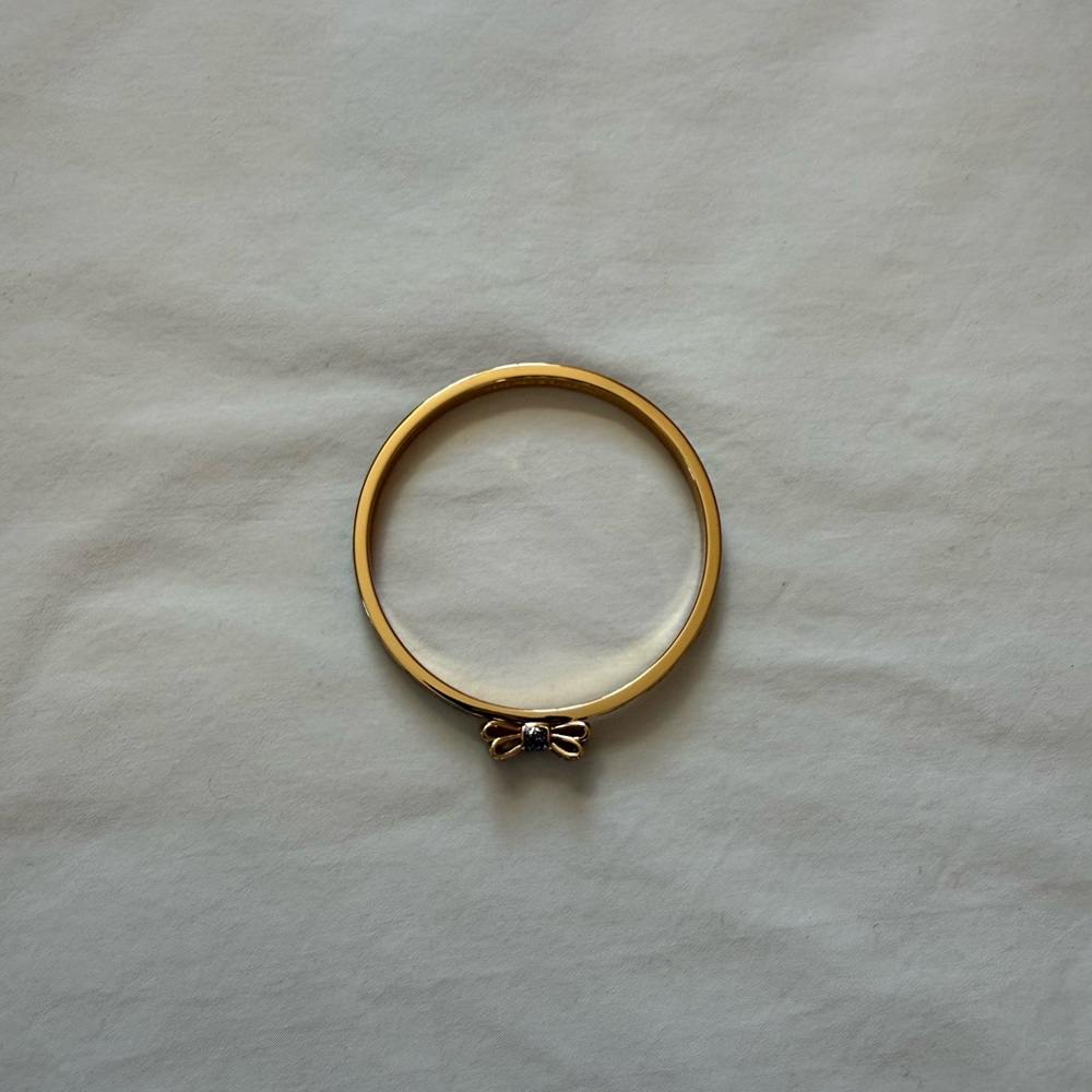 Kate Spade Gold Bracelet with Bow Detail